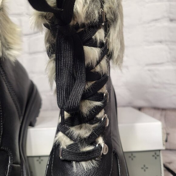 Sun + Stone Womens Orlaa Combat Boot - Picture 3 of 11